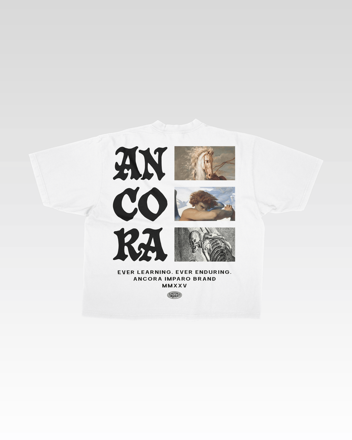 DRIE OGEN T-SHIRT IN WIT