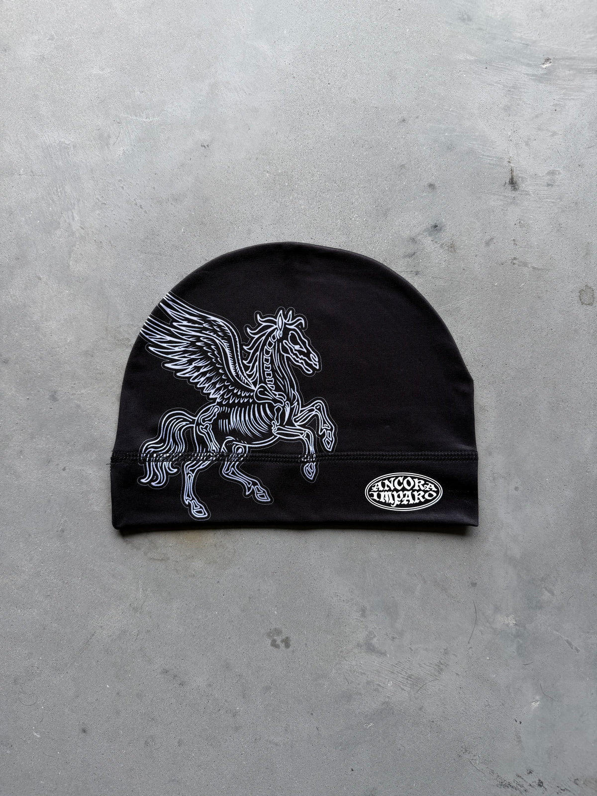 SKELETON PEGASUS SKULLCAP