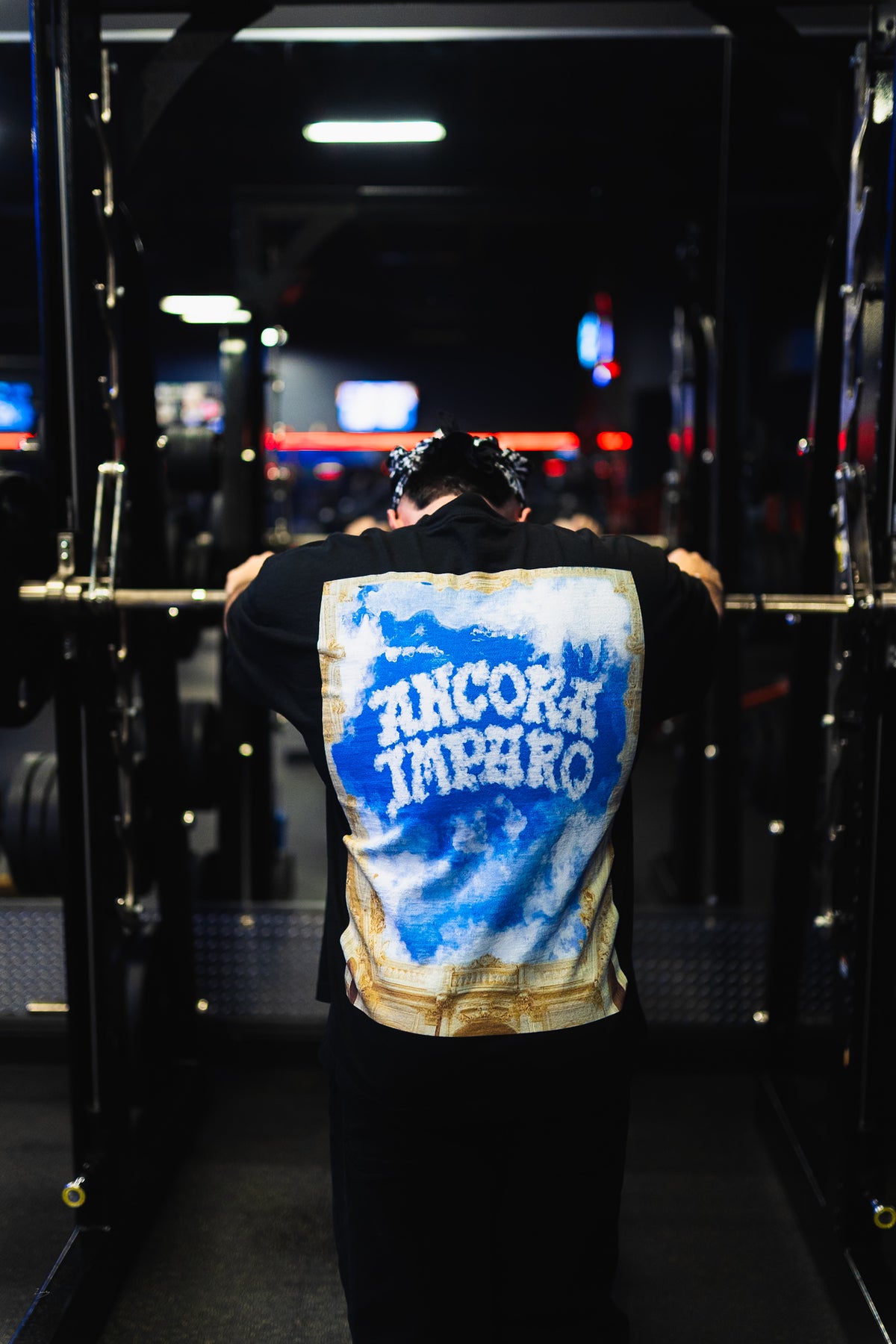 CLOUDS T-SHIRT IN WIT