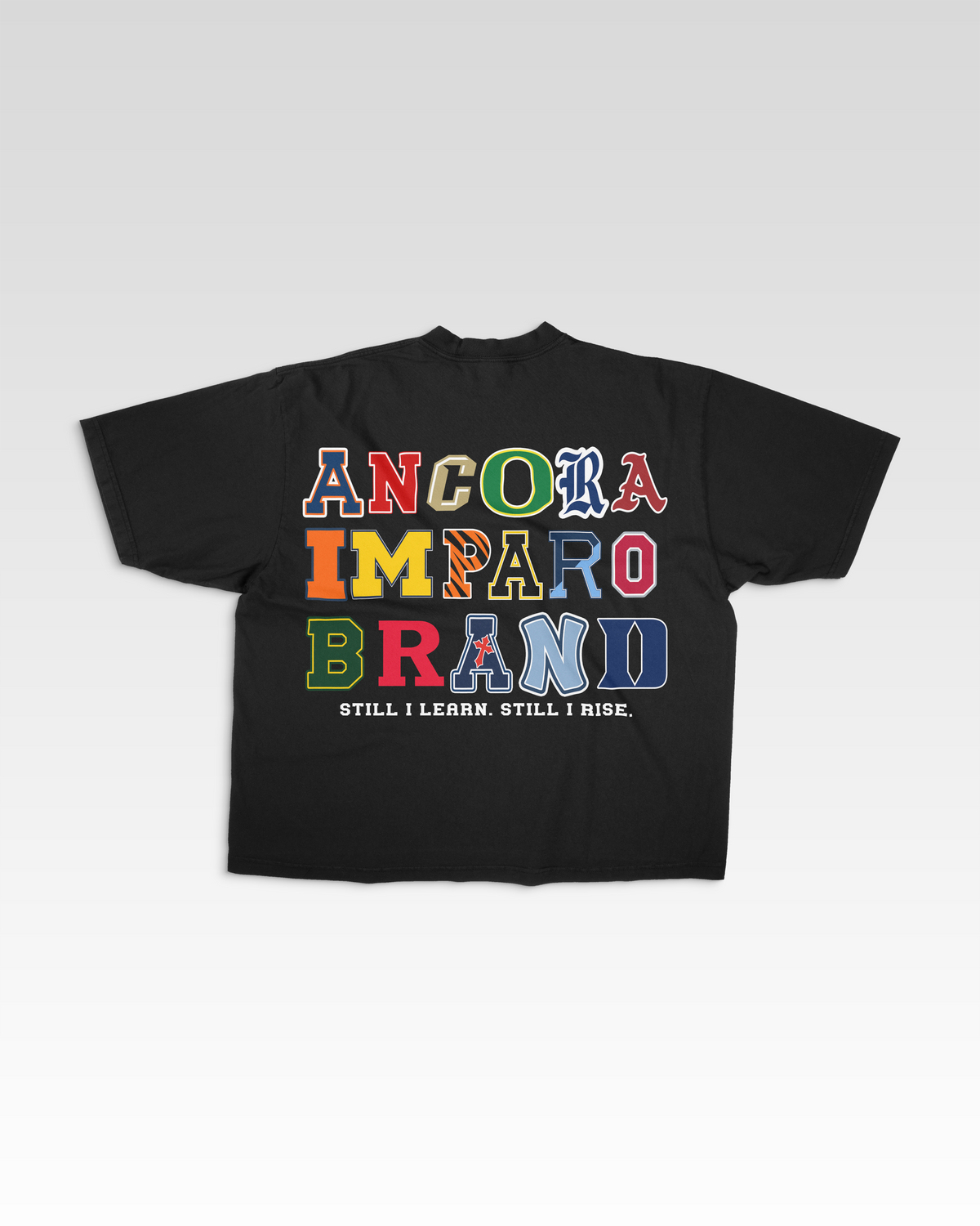 FOOTBALL HERITAGE TEE IN BLACK