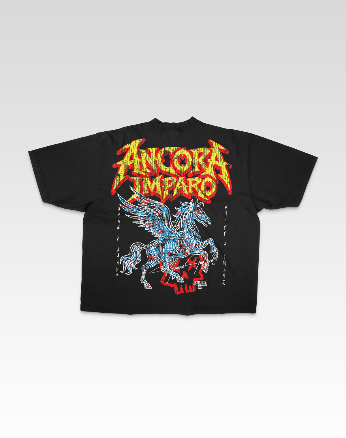 PEGASUS OF DARKNESS TEE IN BLACK