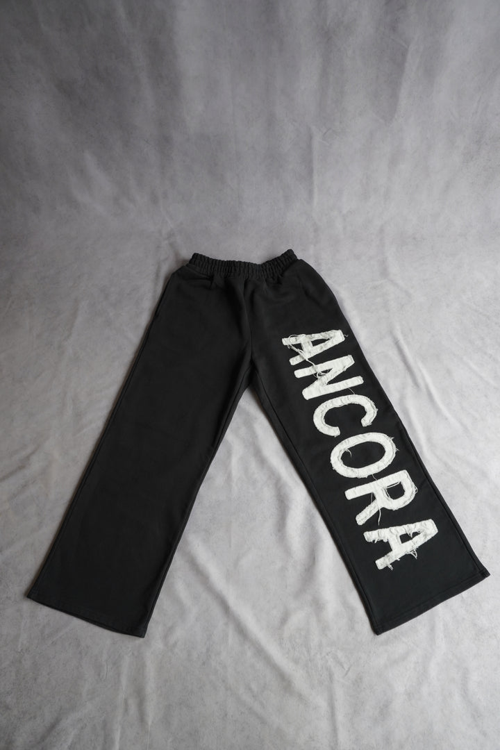 IMPARO APPLIQUÉ CORE PANTS - BLACK