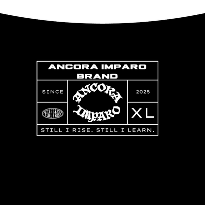 AMERICANA HERITAGE DROP SHOULDER TEE IN BLACK