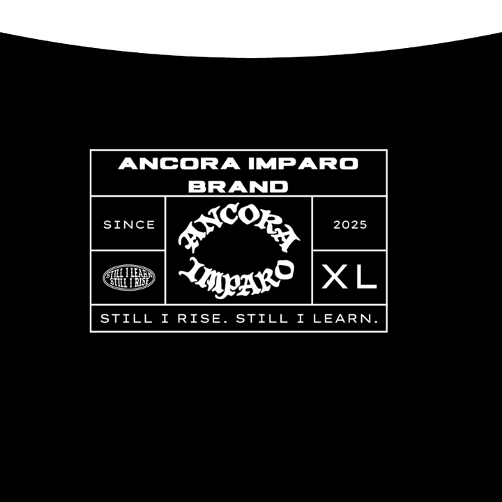AMERICANA HERITAGE DROP SHOULDER TEE IN BLACK