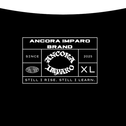 ANCORA PEGASUS PERFORMANCE DROP SHOULDER TEE IN BLACK