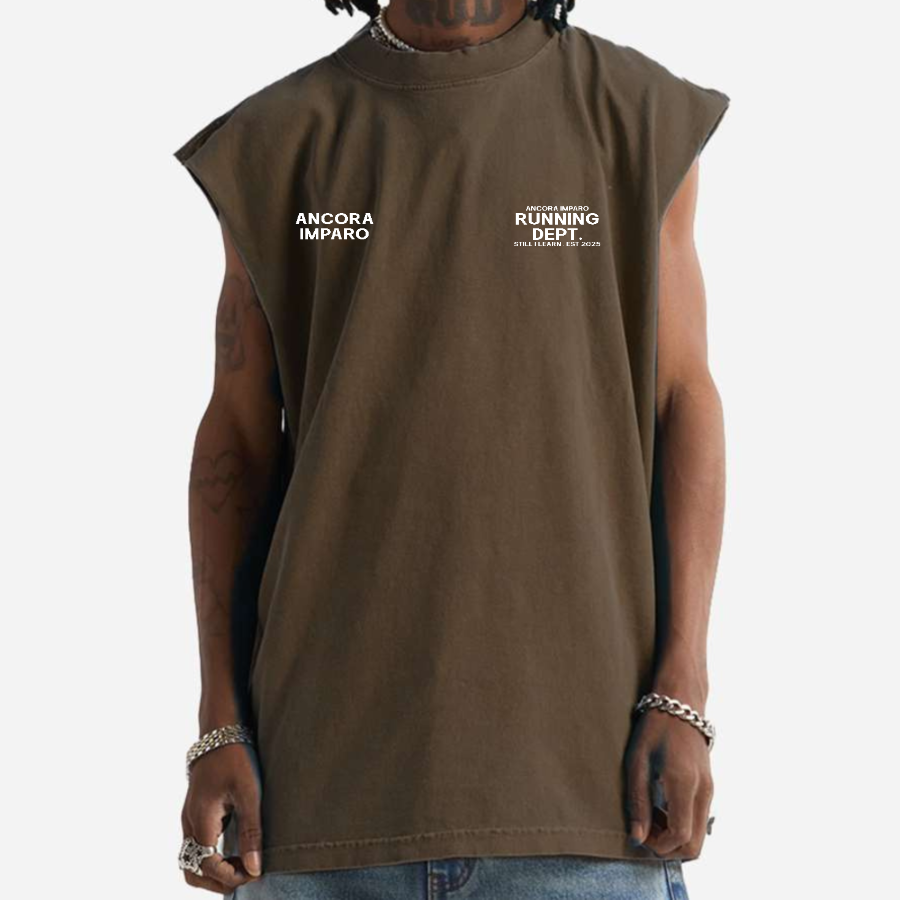 ANCORA RUNNING DEPT MUSCLE TEE