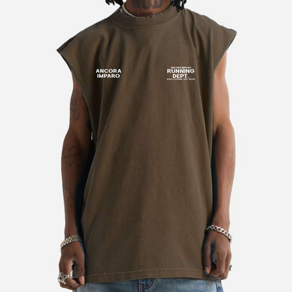 ANCORA RUNNING DEPT MUSCLE TEE