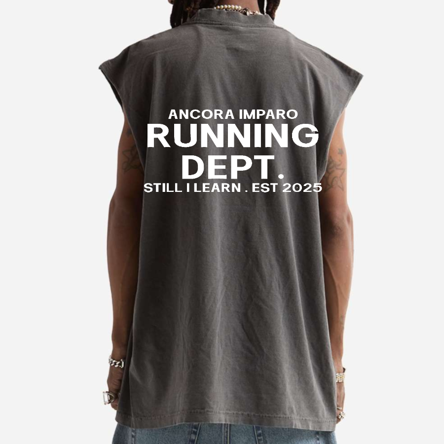 ANCORA RUNNING DEPT MUSCLE TEE