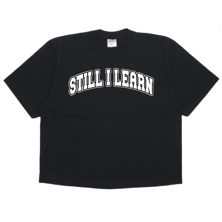 STILL I LEARN WORLD TOUR TEE - BLACK