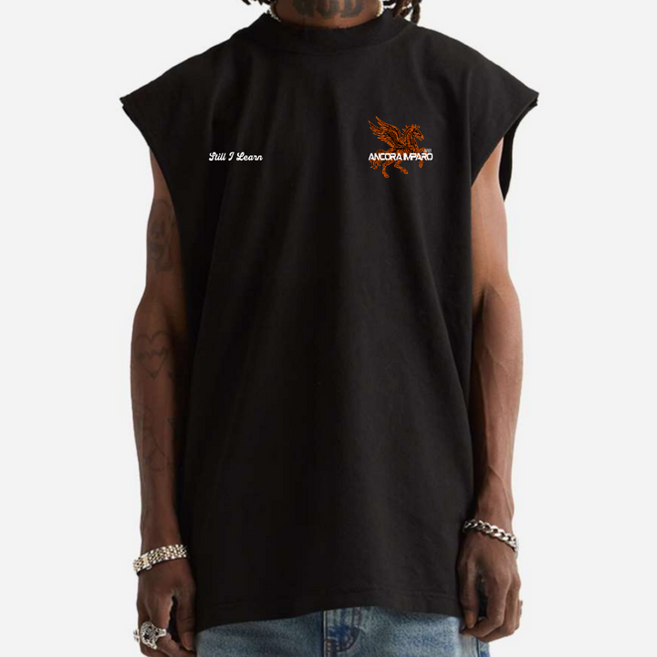 THE STANDARD MUSCLE TEE - ORANGE