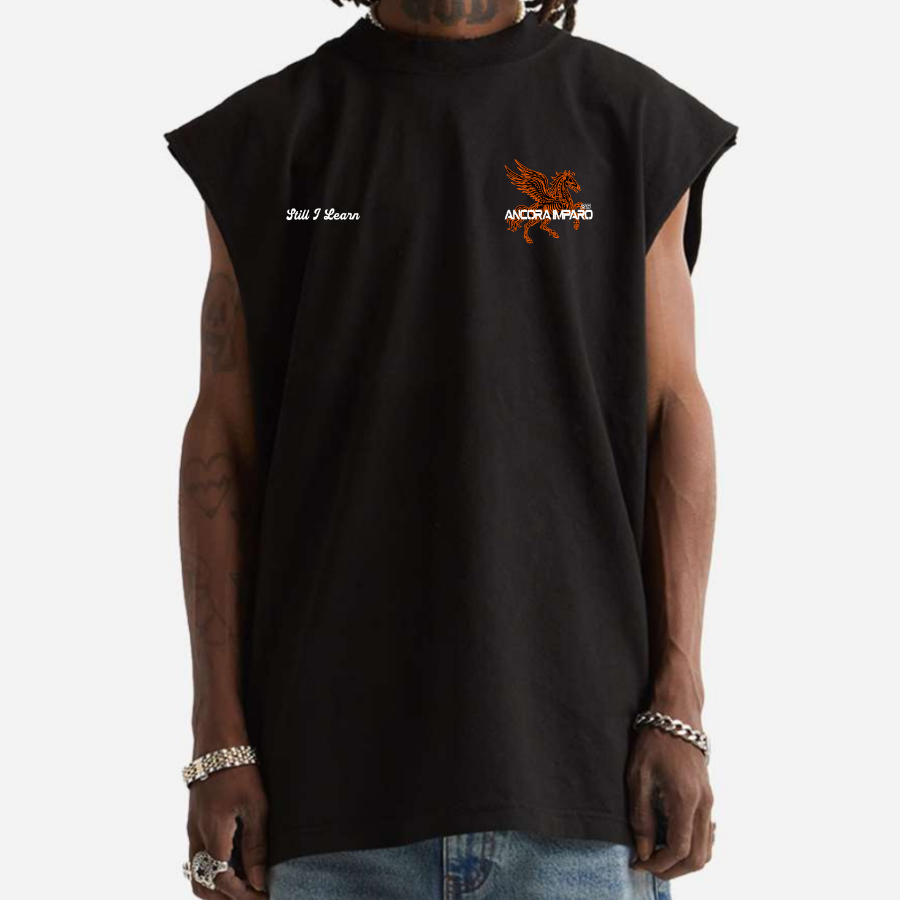 THE STANDARD MUSCLE TEE - ORANGE
