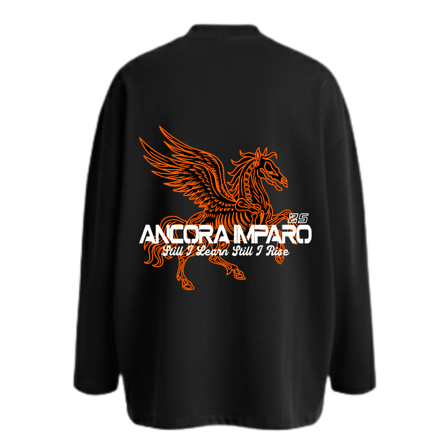 THE STANDARD LONGSLEEVE - ORANGE