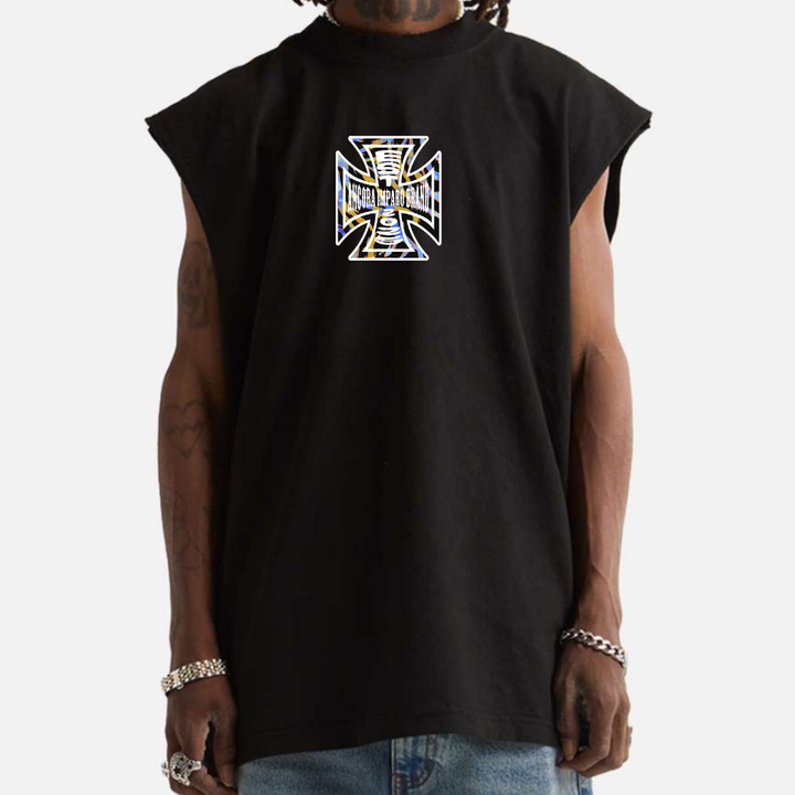 WEST COAST SHAKA TANK - TIGER CAMO
