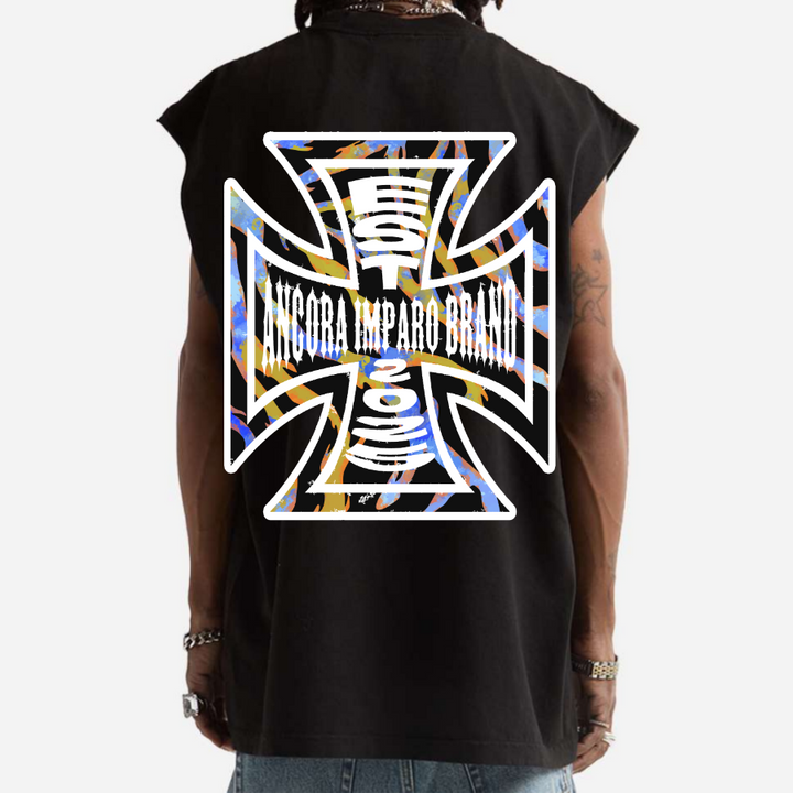 WEST COAST SHAKA TANK - TIGER CAMO
