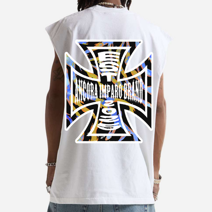 WEST COAST SHAKA TANK - TIGER CAMO