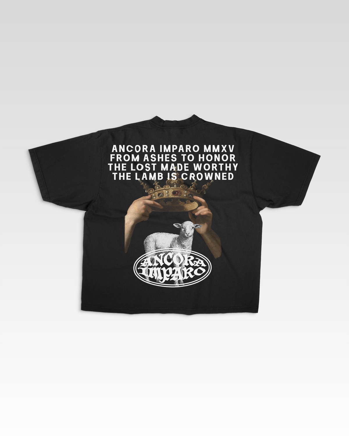 LOST MADE WORTHY TEE IN BLACK