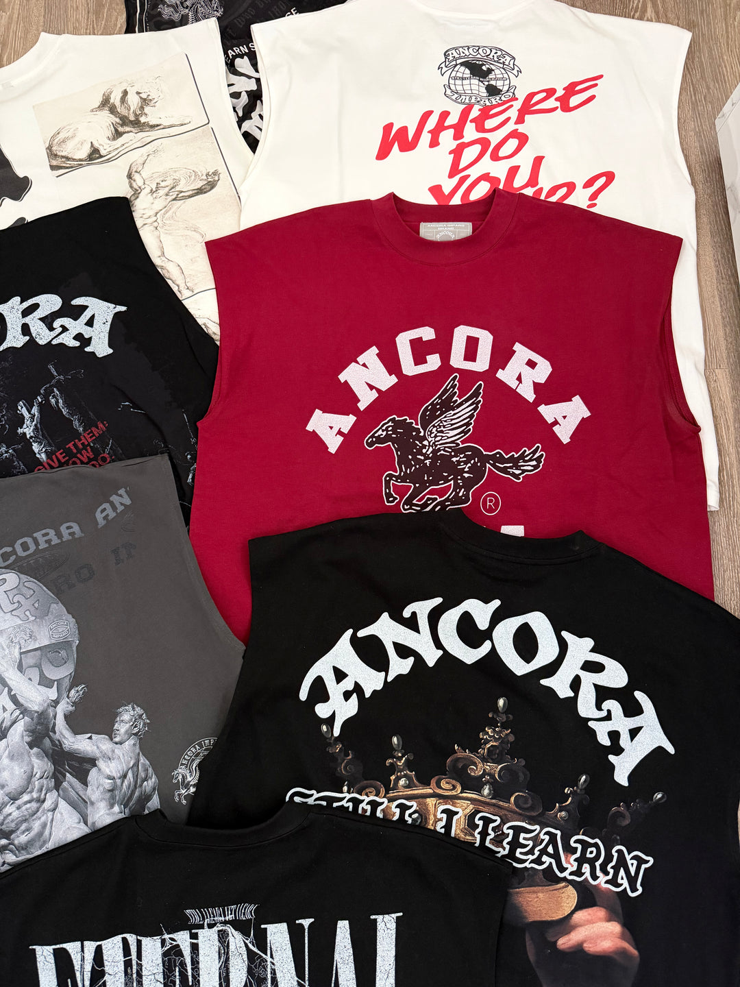 ANCORA GYM MUSCLE TEE