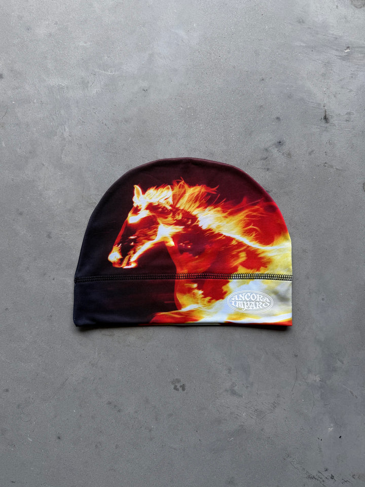 ANCORA FIRE HORSE SKULLCAP