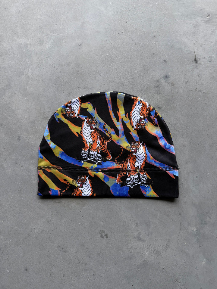 TIGER CAMO W/ TIGERS SKULLCAP