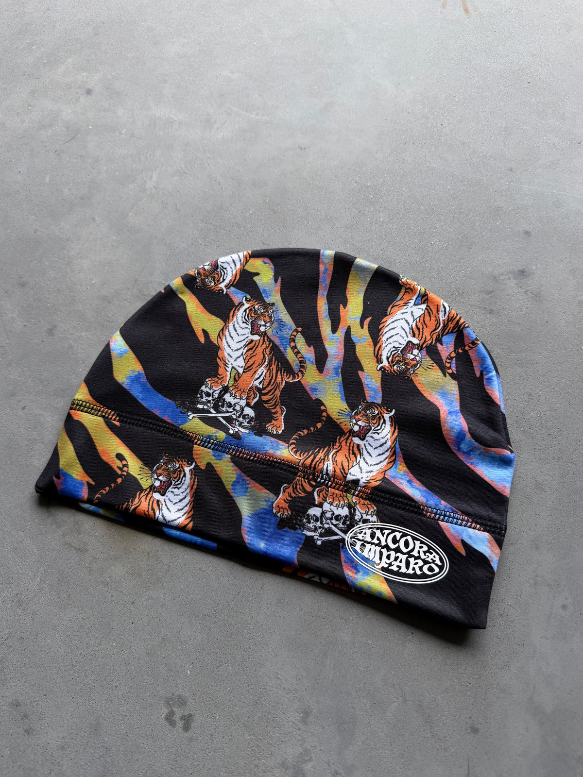 TIGER CAMO MET TIJGER HOOFDDOS