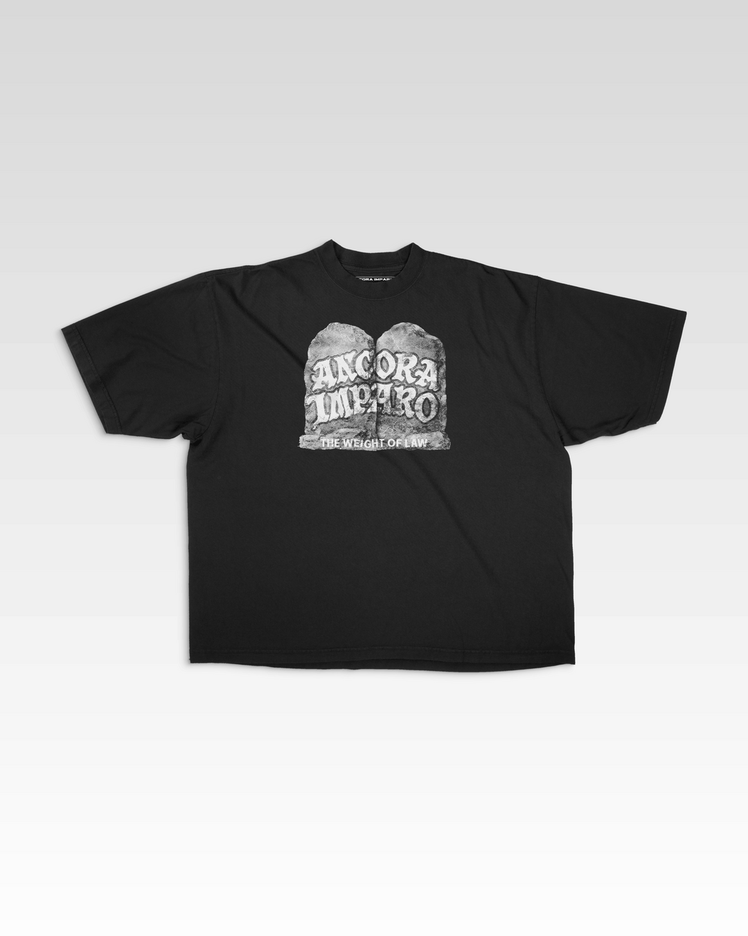 THE WEIGHT OF LAW TEE - BLACK