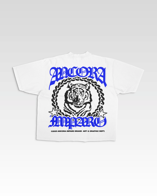 ANCORA ART & GRAPHIC DEPT IN WHITE & BLUE