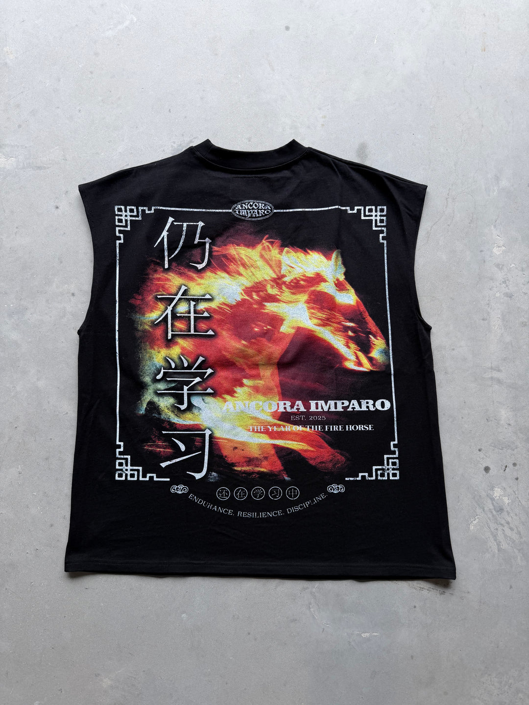 CHINESE NEW YEAR MUSCLE TEE