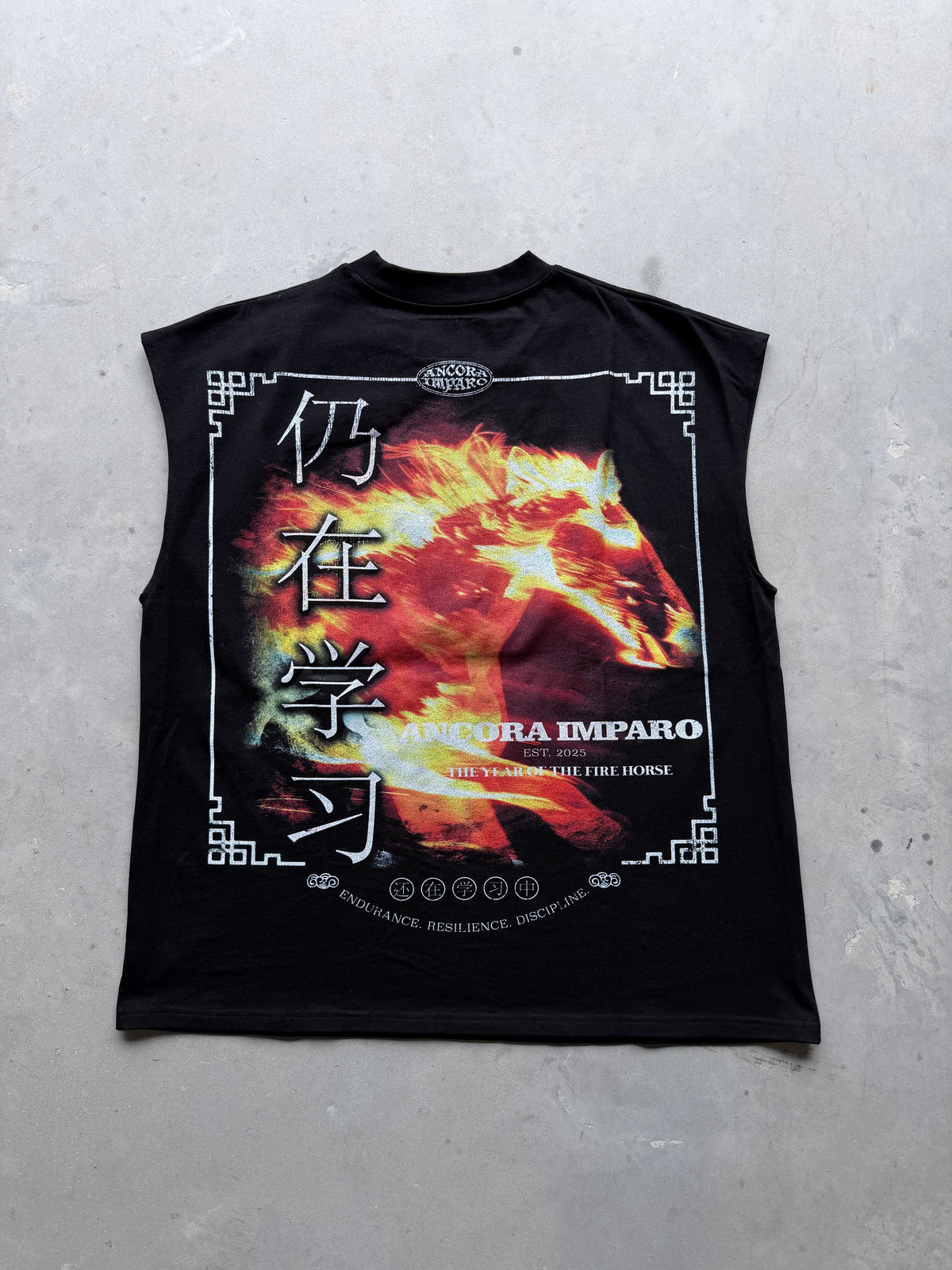 CHINEES NIEUWJAAR MUSCLE T-SHIRT