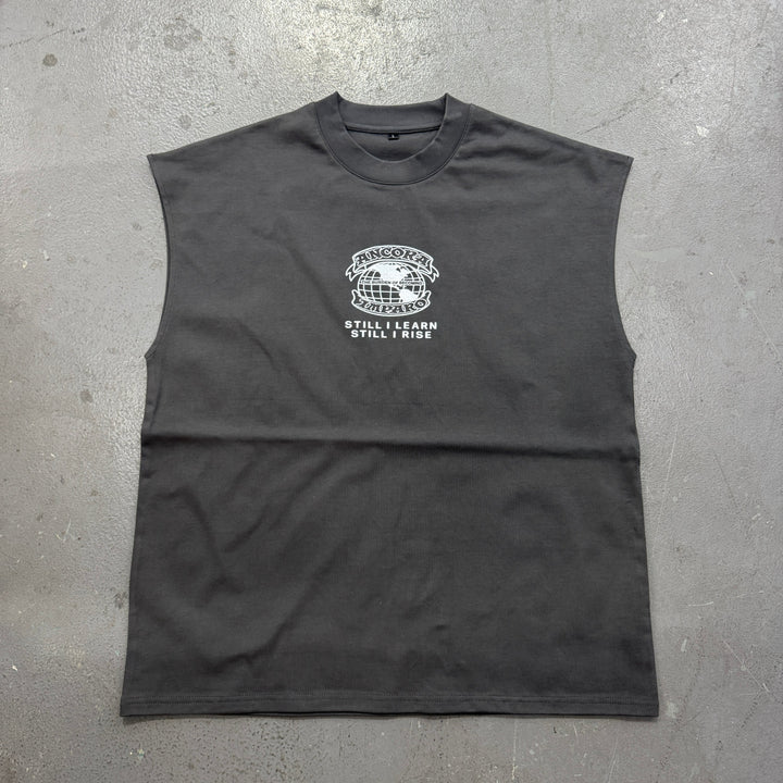 THE BURDEN OF BECOMING MUSCLE TEE