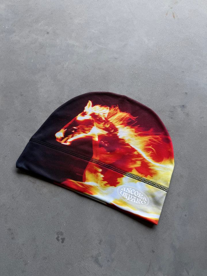 ANCORA FIRE HORSE SKULLCAP