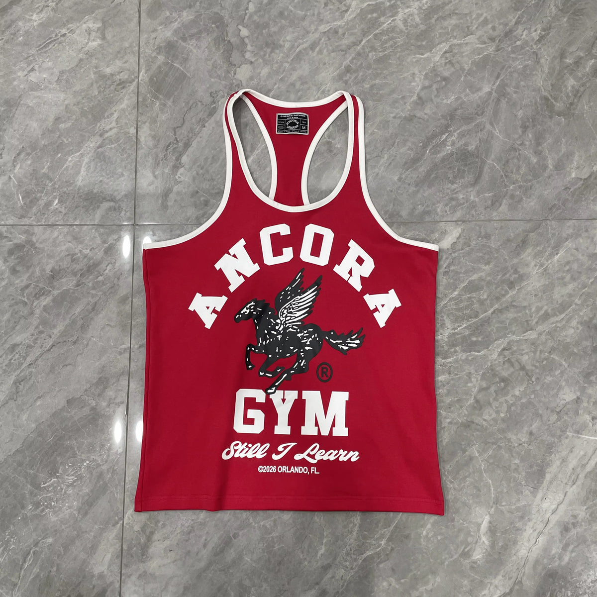 ANCORA GYM STRINGER - CRIMSON CLASSIC