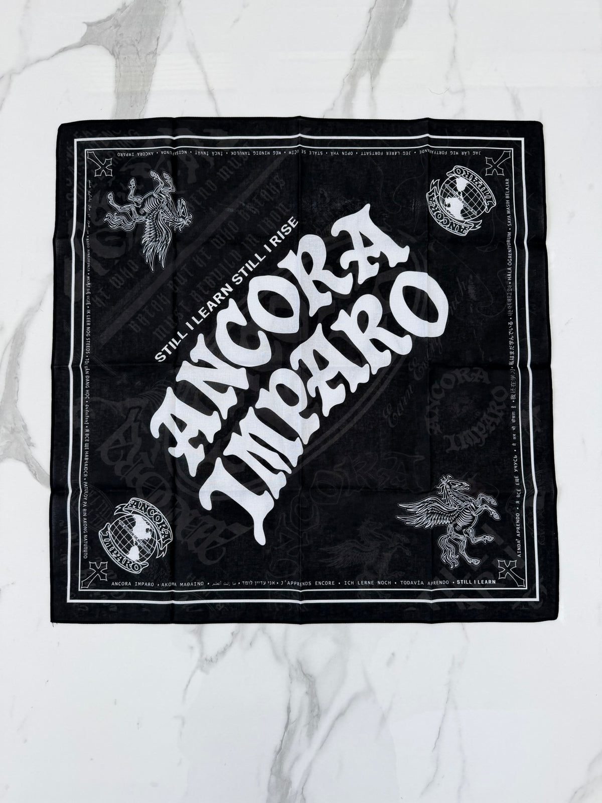 STILL I LEARN WORLDWIDE BANDANA