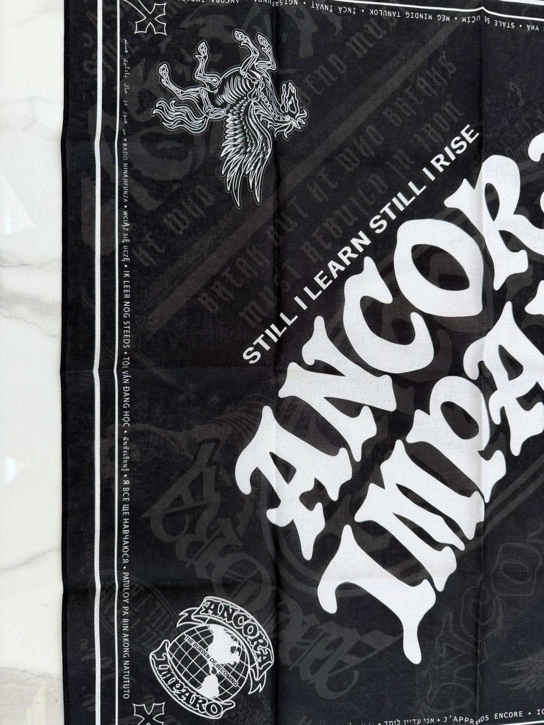 STILL I LEARN WORLDWIDE BANDANA