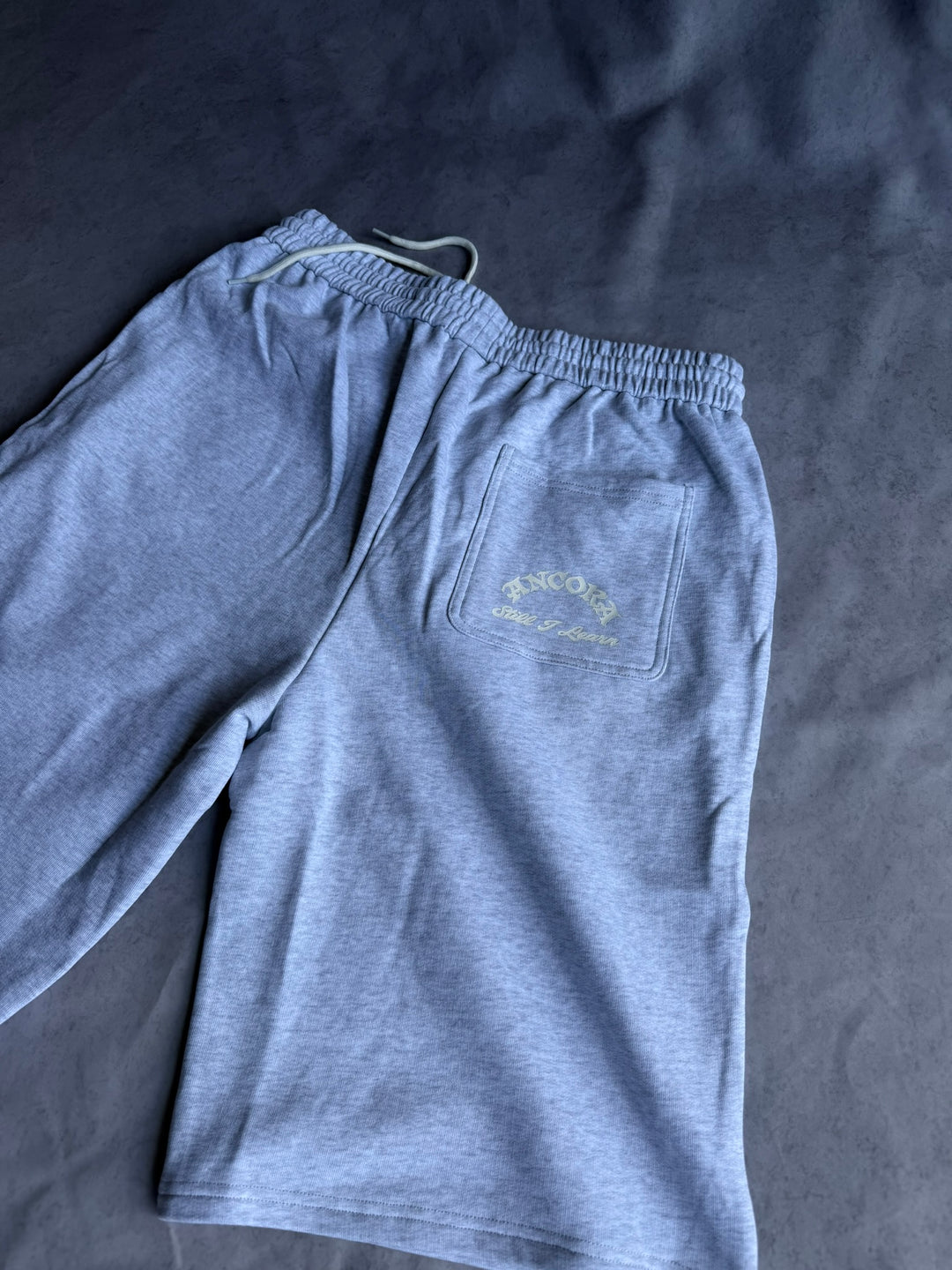 ANCORA SWEAT JORTS - GREY