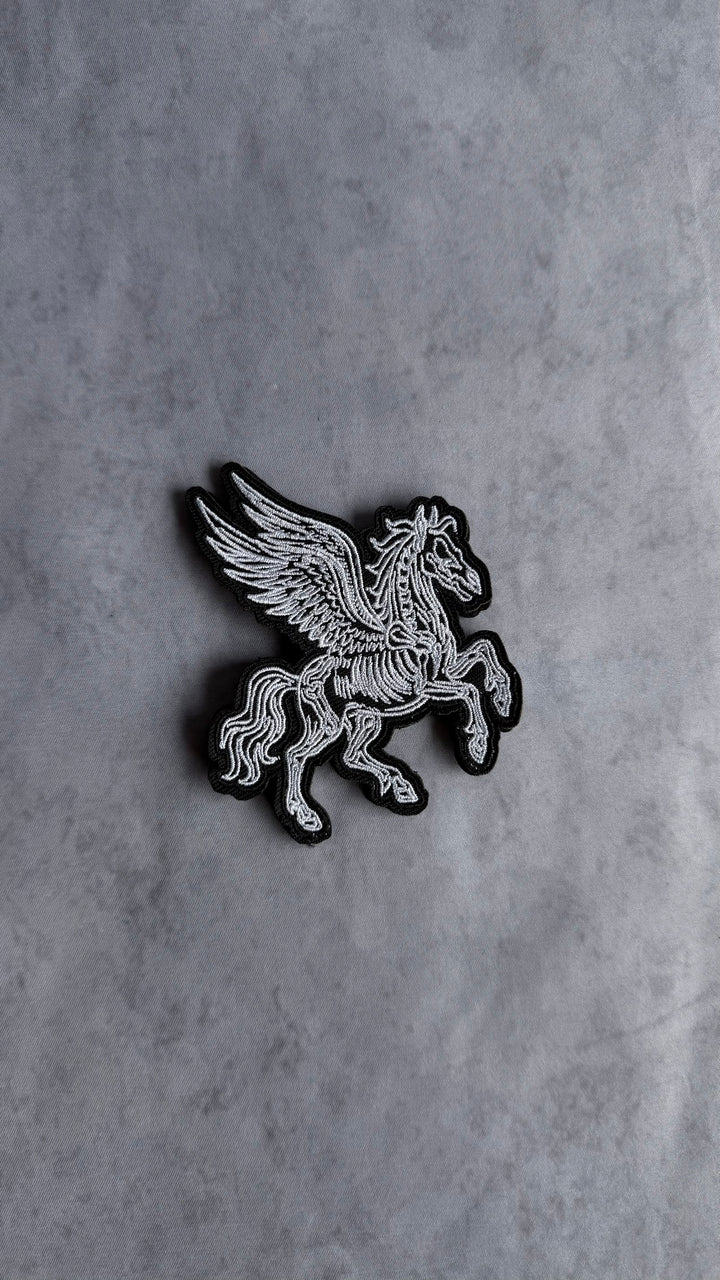 SKELETON PEGASUS VELCRO PATCH