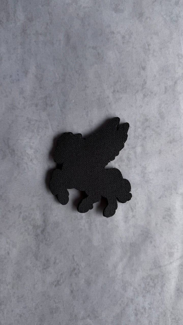 SKELETON PEGASUS VELCRO PATCH