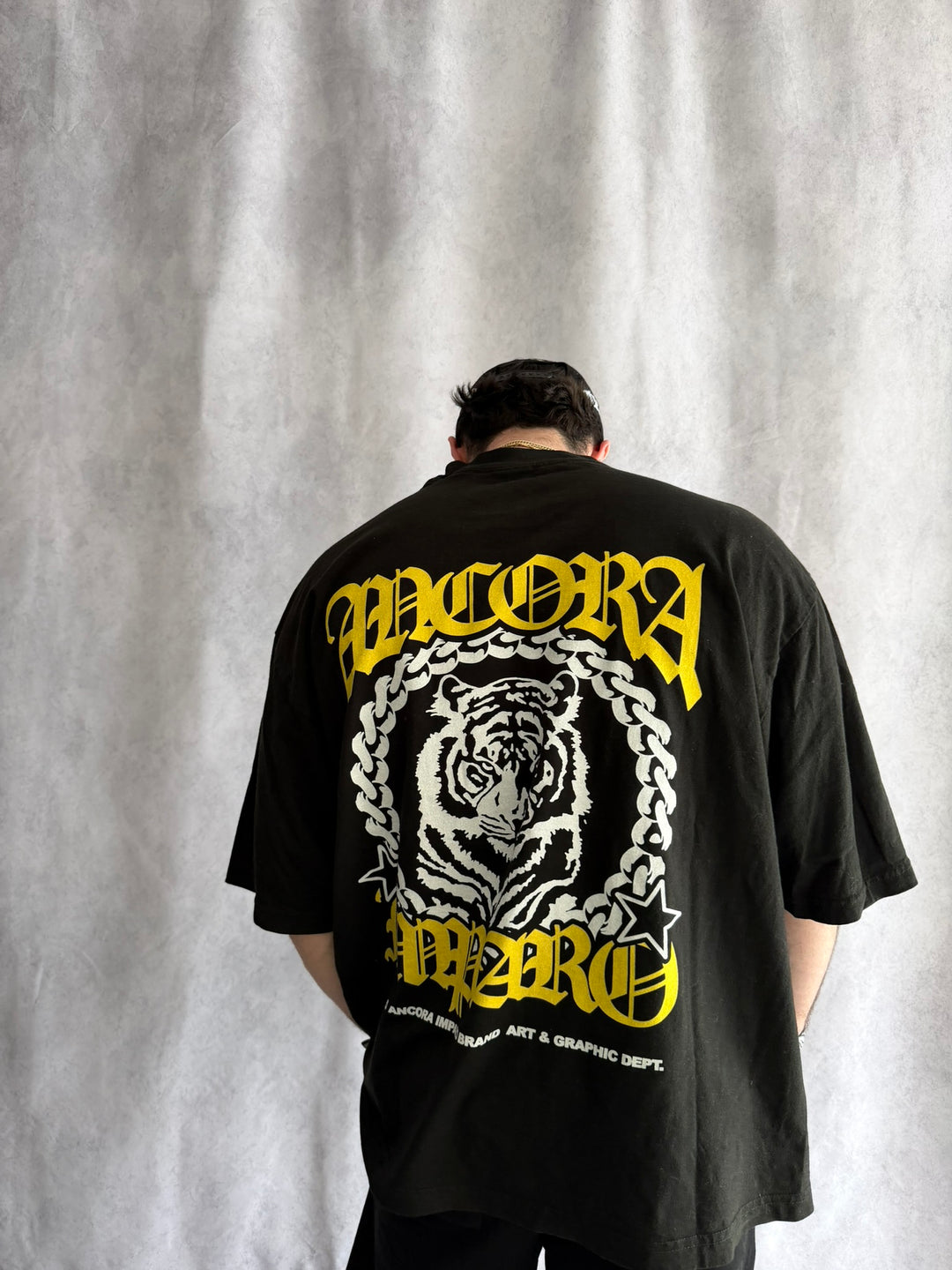 ANCORA ART & GRAPHIC DEPT IN BLACK & YELLOW