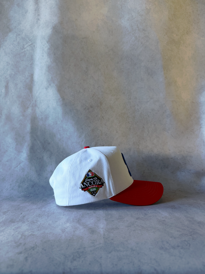 ANCORA 2025 WORLD SERIES SNAPBACK – RETRO WHITE