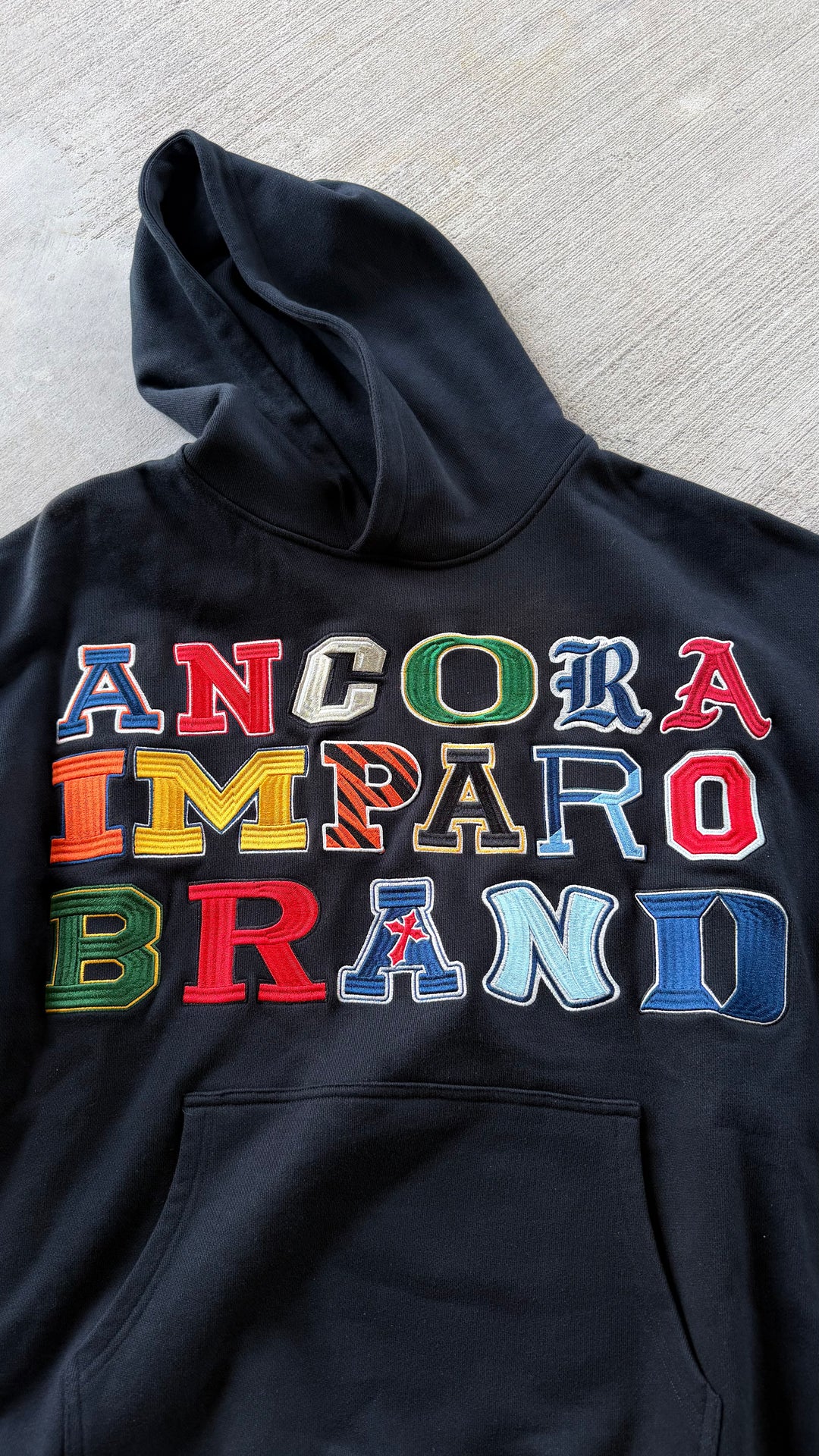 ANCORA COLLEGIATE HOODIE