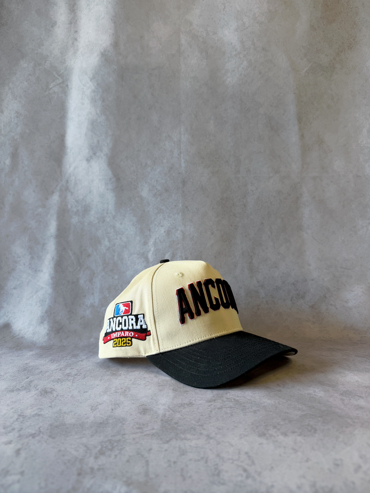 ANCORA 2025 WORLD SERIES SNAPBACK – CHAMPIONSHIP CREAM