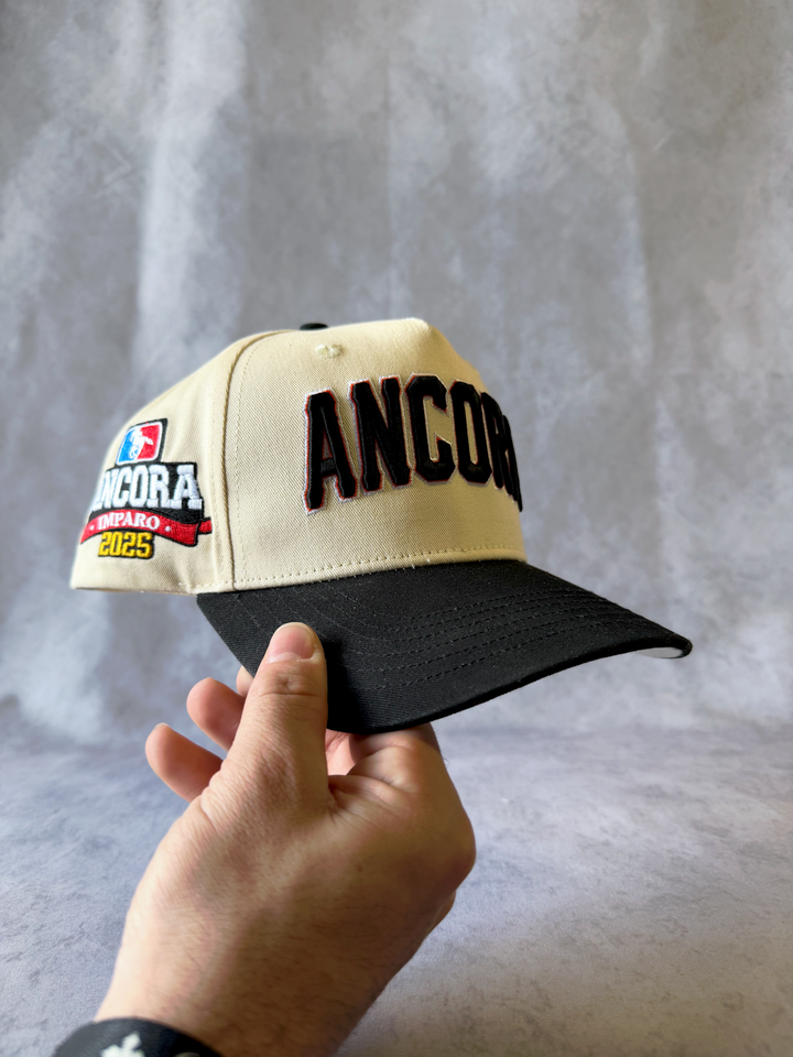 ANCORA 2025 WORLD SERIES SNAPBACK – CHAMPIONSHIP CREAM