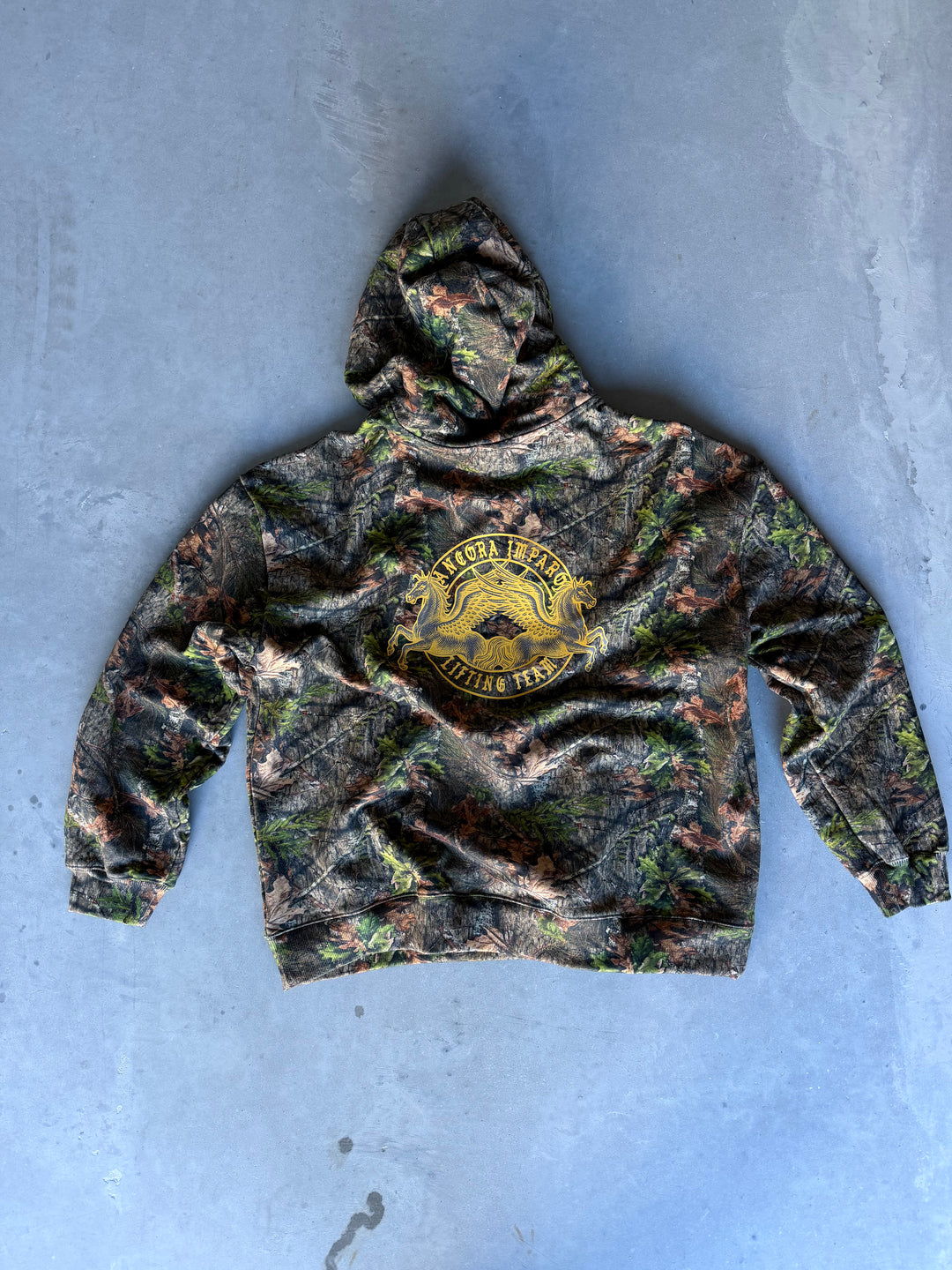 LIFTING TEAM HOODIE - CAMO