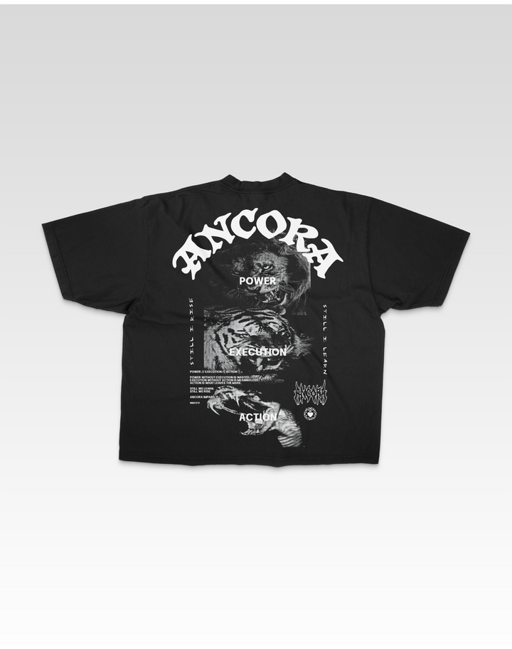POWER EXECUTION ACTION TEE - BLACK