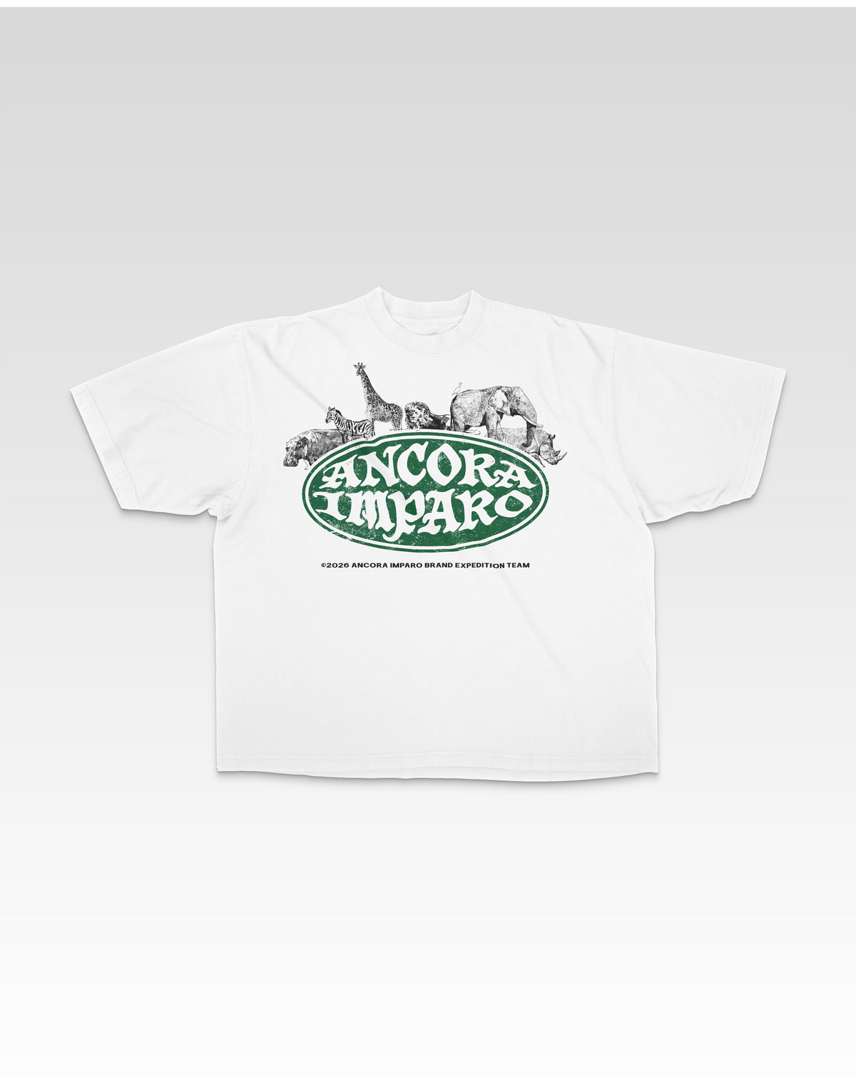 SAFARI TEE IN WHITE