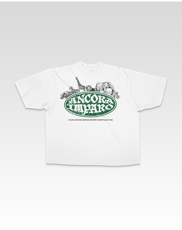 SAFARI TEE IN WHITE