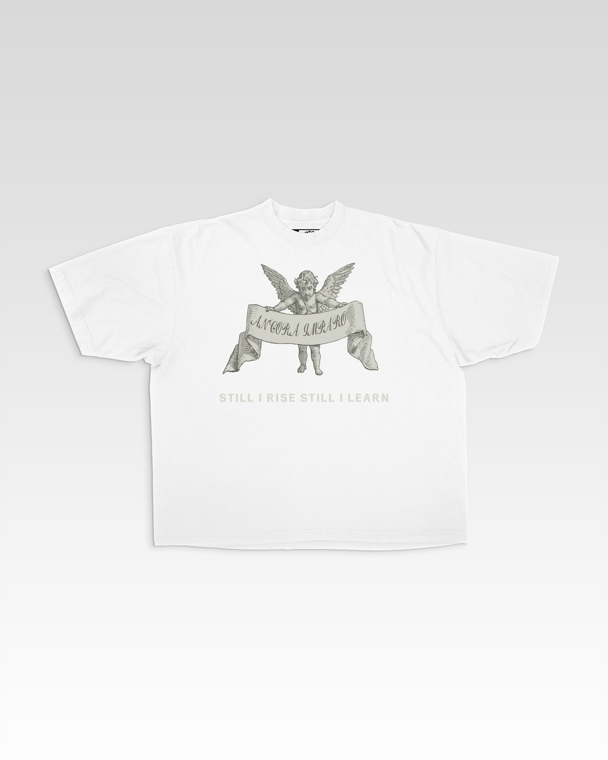 CLOUDS T-SHIRT IN WIT