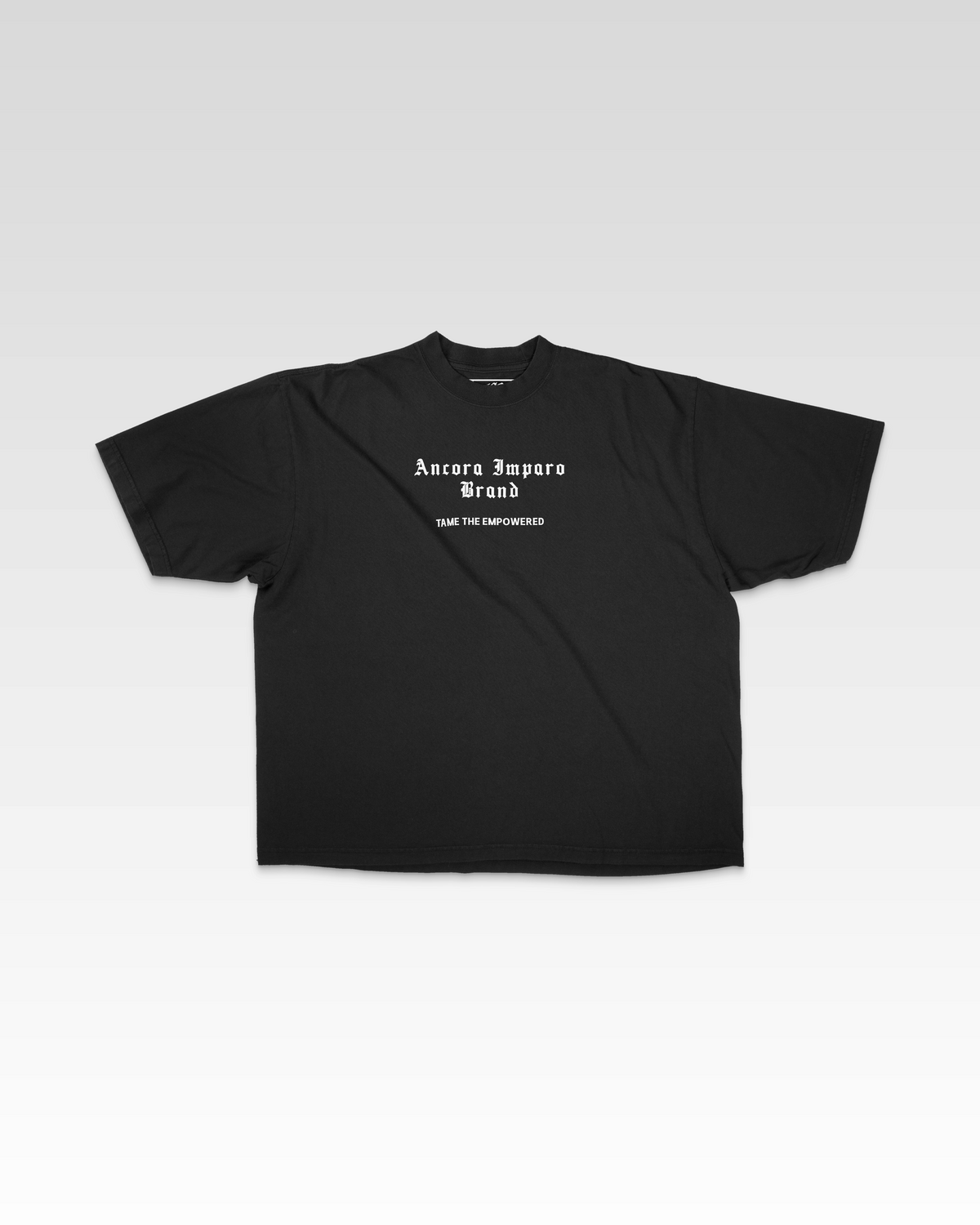ALEXANDER TEMT BUCEPHALUS T-SHIRT IN ZWART