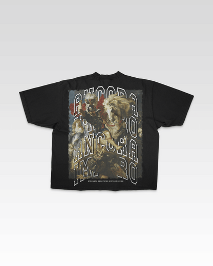SWORD DIVINE TEE IN BLACK