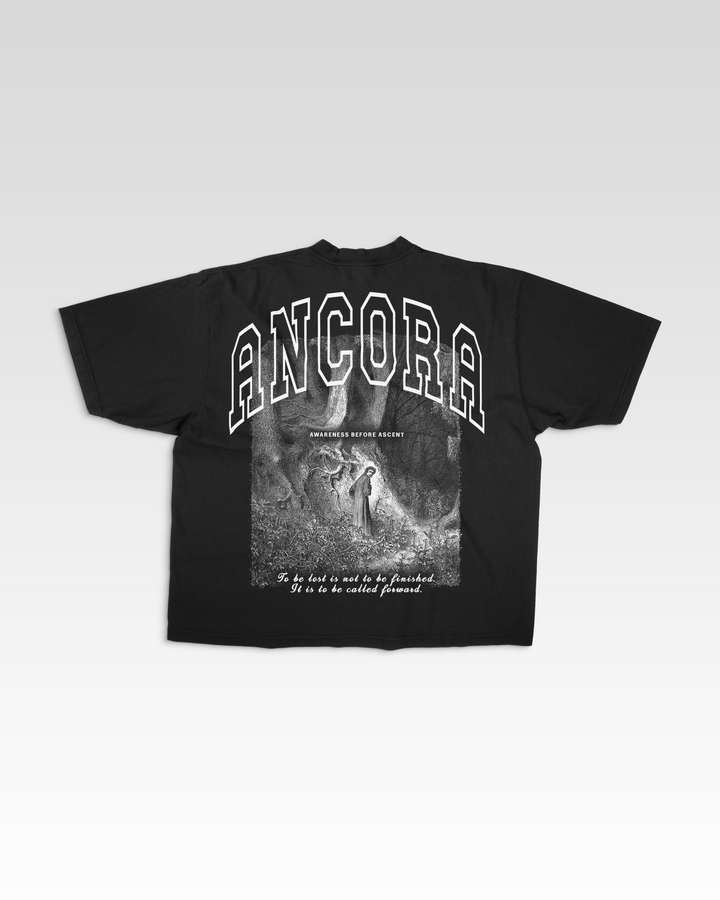 THE DARK WOODS TEE - BLACK
