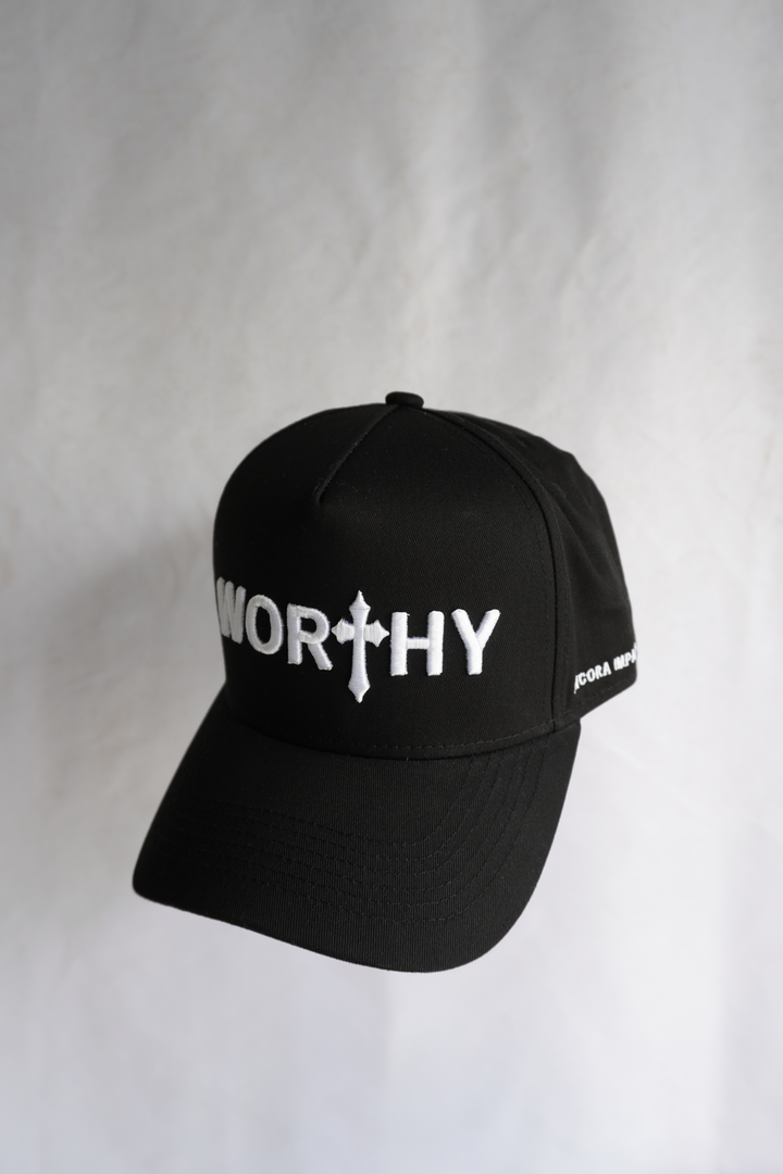 WORTHY HAT IN BLACK